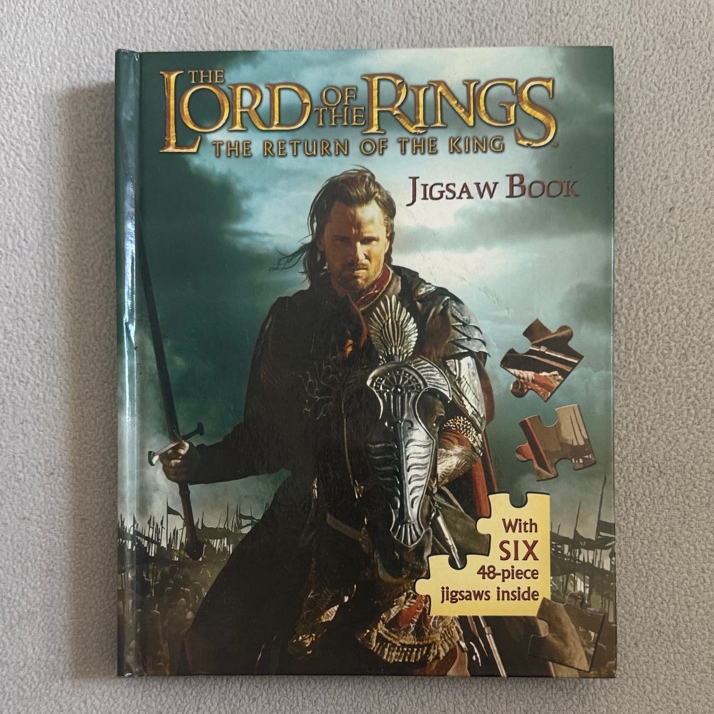 The Lord of the Rings The Return of the King Jigsaw Puzzle Book